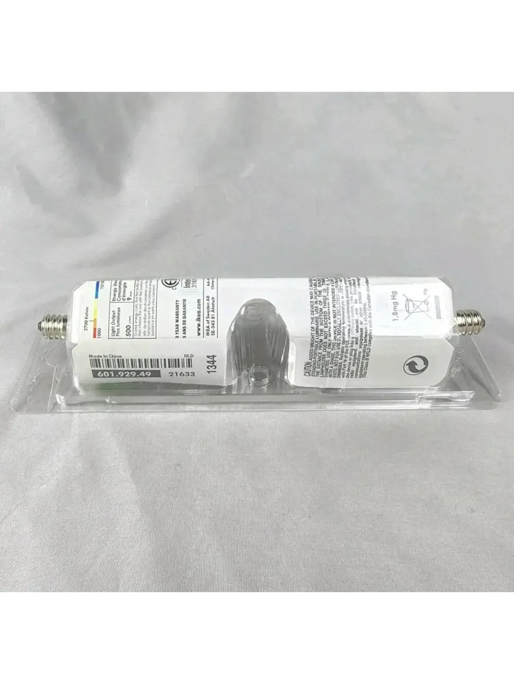IKEA Sparsam E12 Fluorescent Bulbs 2 Pack Energy Efficient Light Bulbs